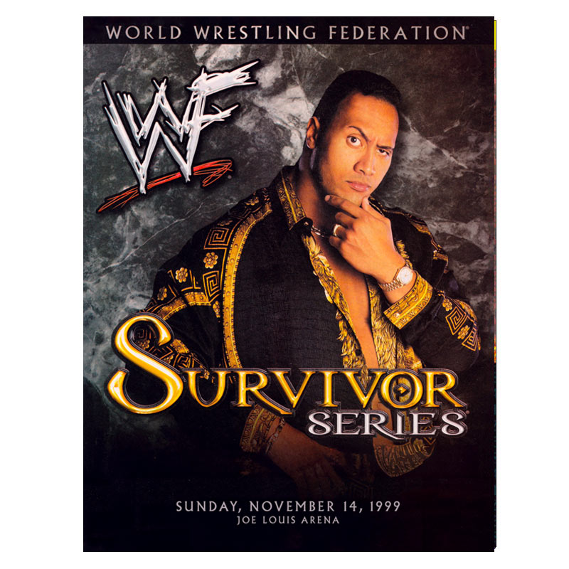 Survivor Series 1999 Event Program
