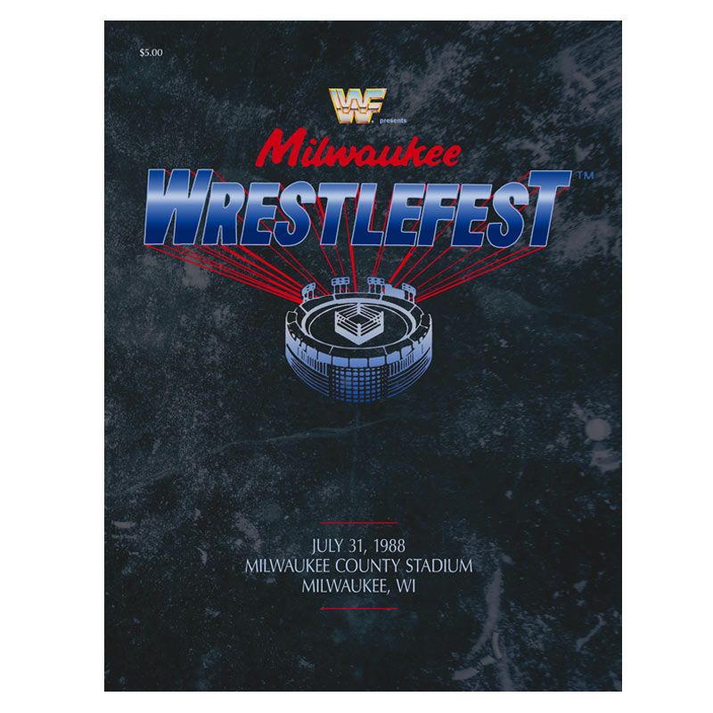 WrestleFest 1988 Event Program
